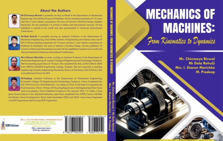 Mechanics of Machines: From Kinematics to Dynamics